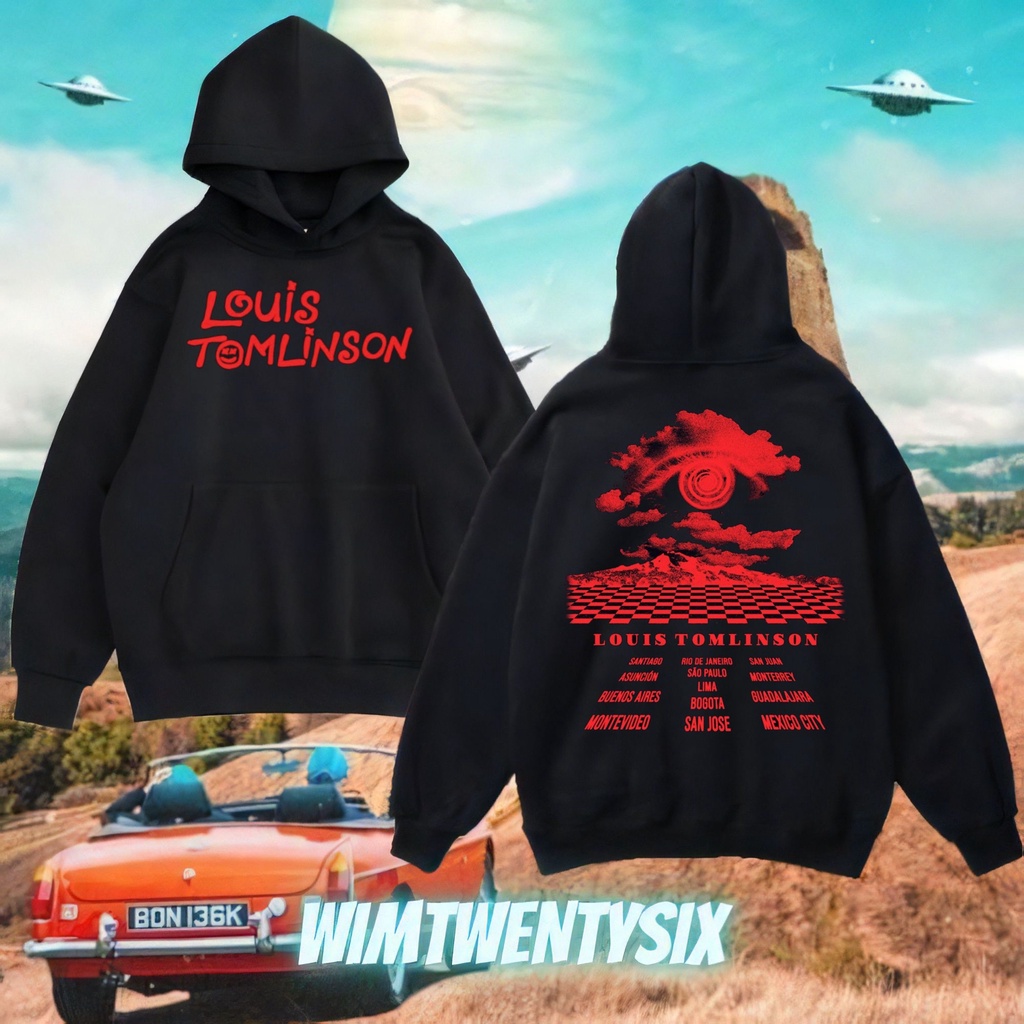 Wimtwentysix Hoodie Jacket Hoodie louis tomlinson world tour Shopee Singapore