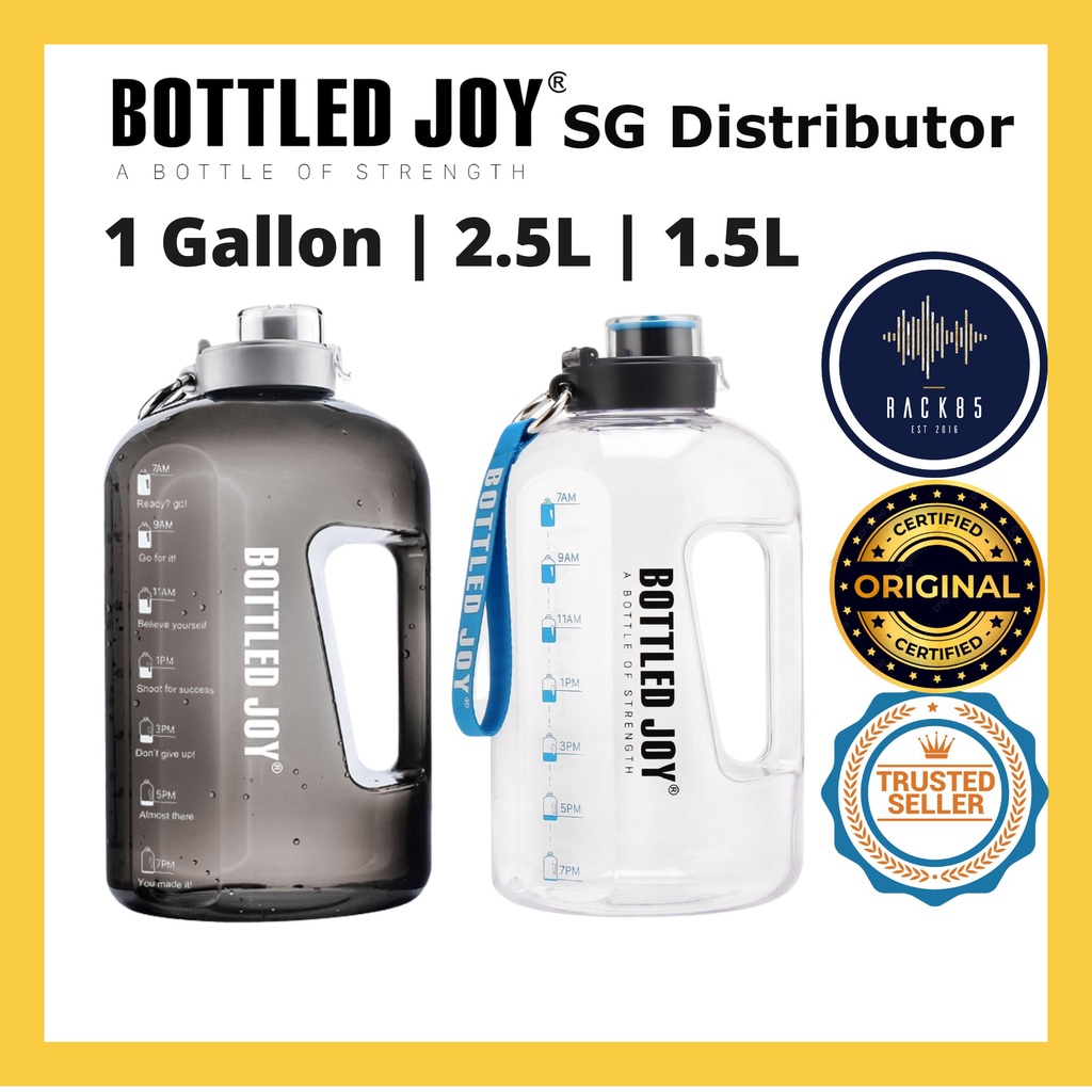 [Original] BOTTLED JOY 1 Gallon | 2.5L | 1.5L Water Bottle, BPA Free ...