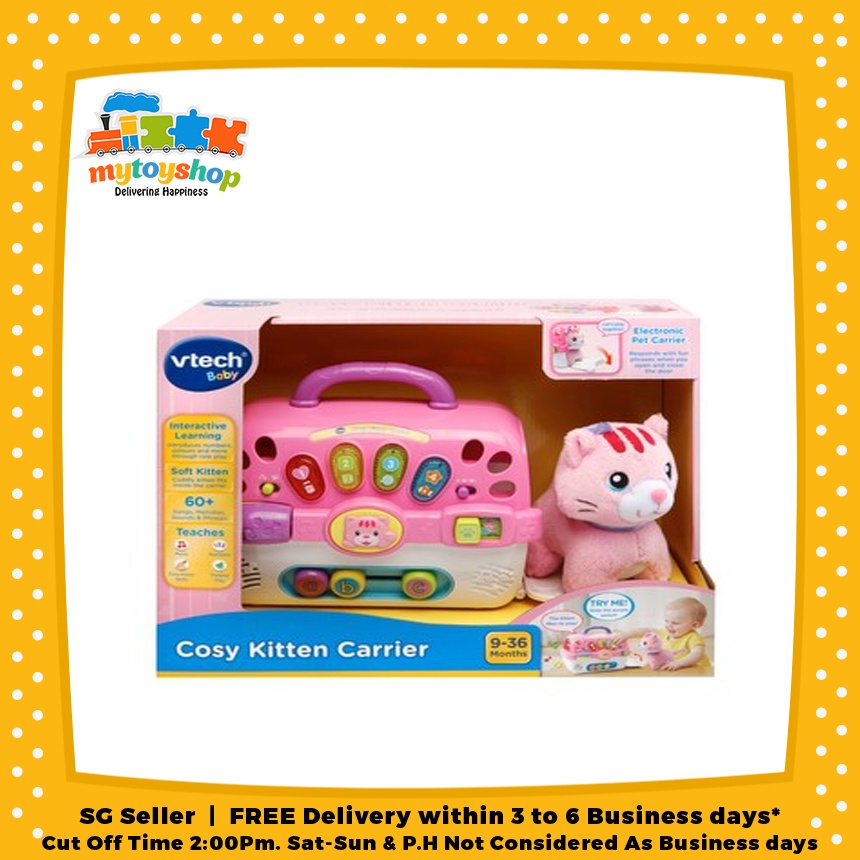 VTech Cosy Kitten Carrier Shopee Singapore