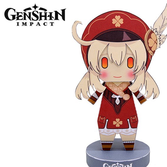 Genshin Impact - Klee Papercraft | Shopee Singapore