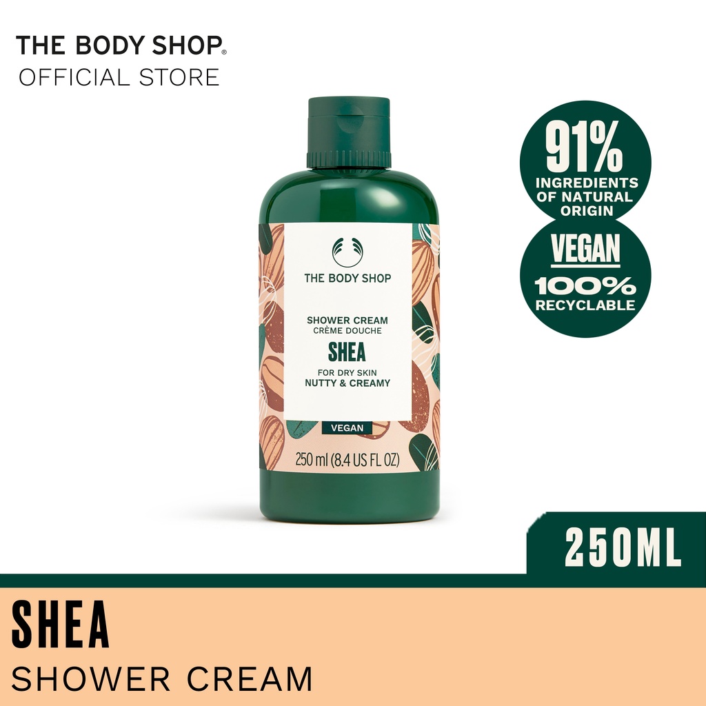 The Body Shop Shea Shower Cream (250ML) Shopee Singapore