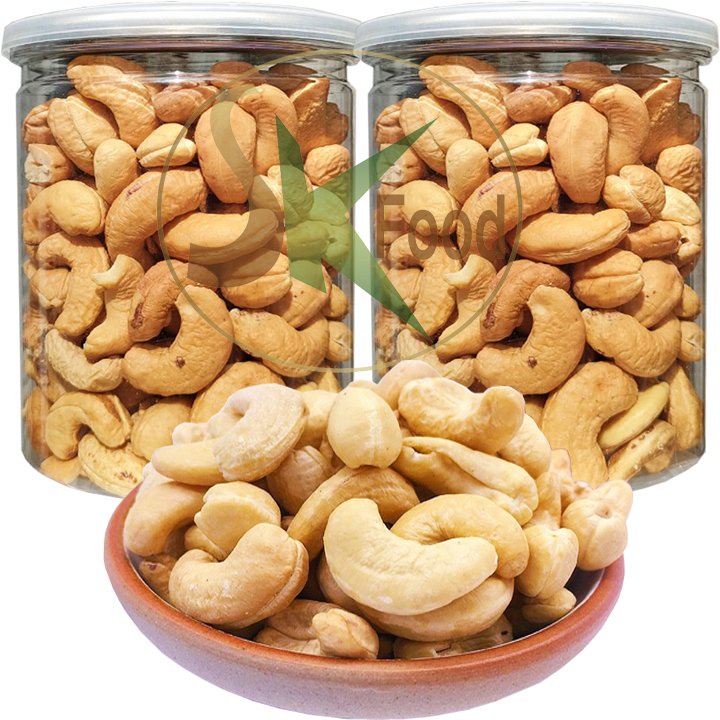 2 Jars] Pure Dried Cashew Nuts With No Spices Good For Health