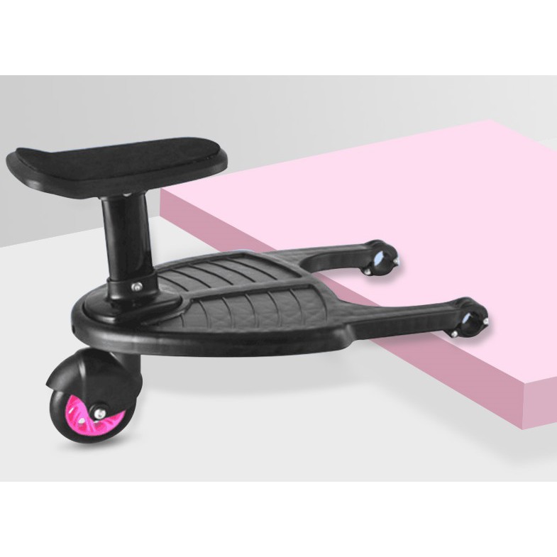 Kids Safety Comfort Wheeled Stroller Step Board stand sit seat pram attach extra seat buggy board Shopee Singapore