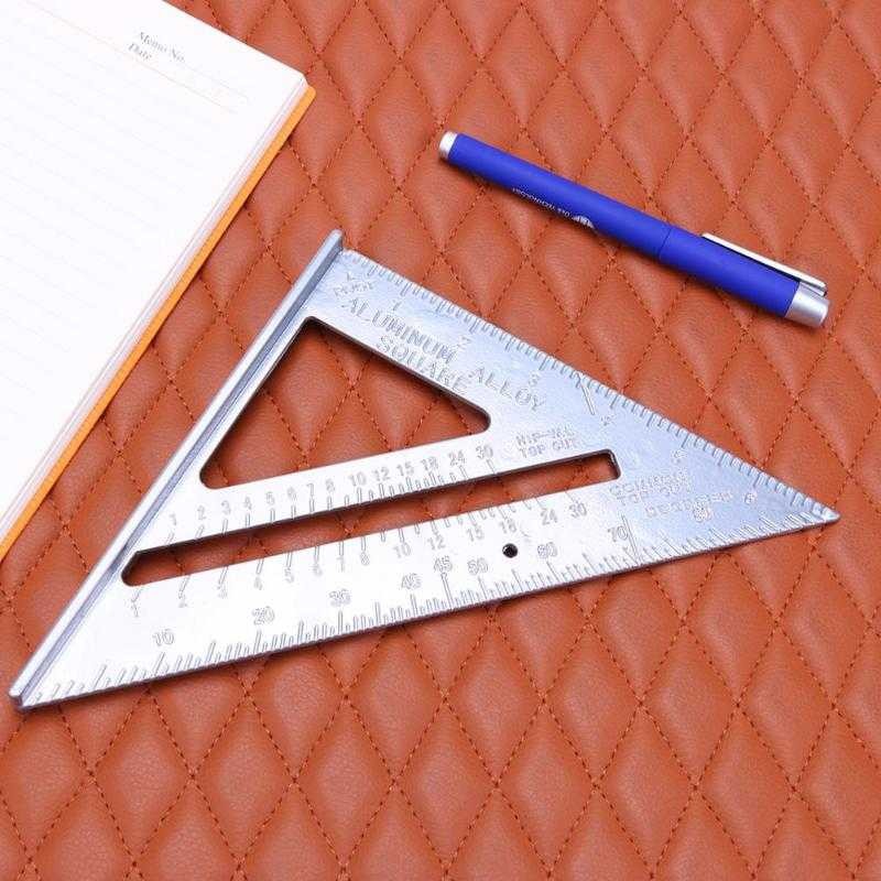 Taffware Ruler Elbow Mistar Triangle Ruler Aluminum - Vk18 | Shopee ...