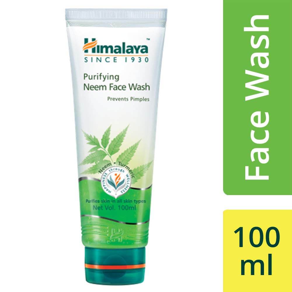 Himalaya Face Wash Purifying Neem (Prevents Pimples) 100 ml Shopee