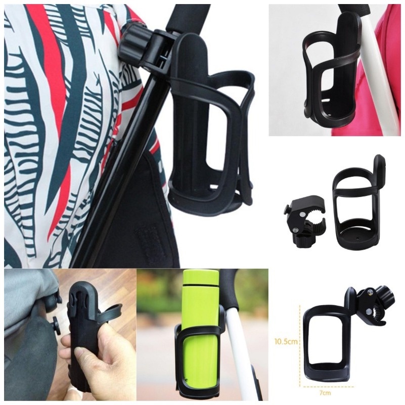 Baby Stroller Cup Holder Drink Bag Milk Bottle Phone Pram Golf Buggy Wheelchair