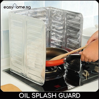 Splatter Guard for Cooking, Foldable Kitchen Oil Splash Guard, Kitchen  Cooking Frying Pan Oil Splash Gas Stove Cover Anti-Splashing Oil Baffle for