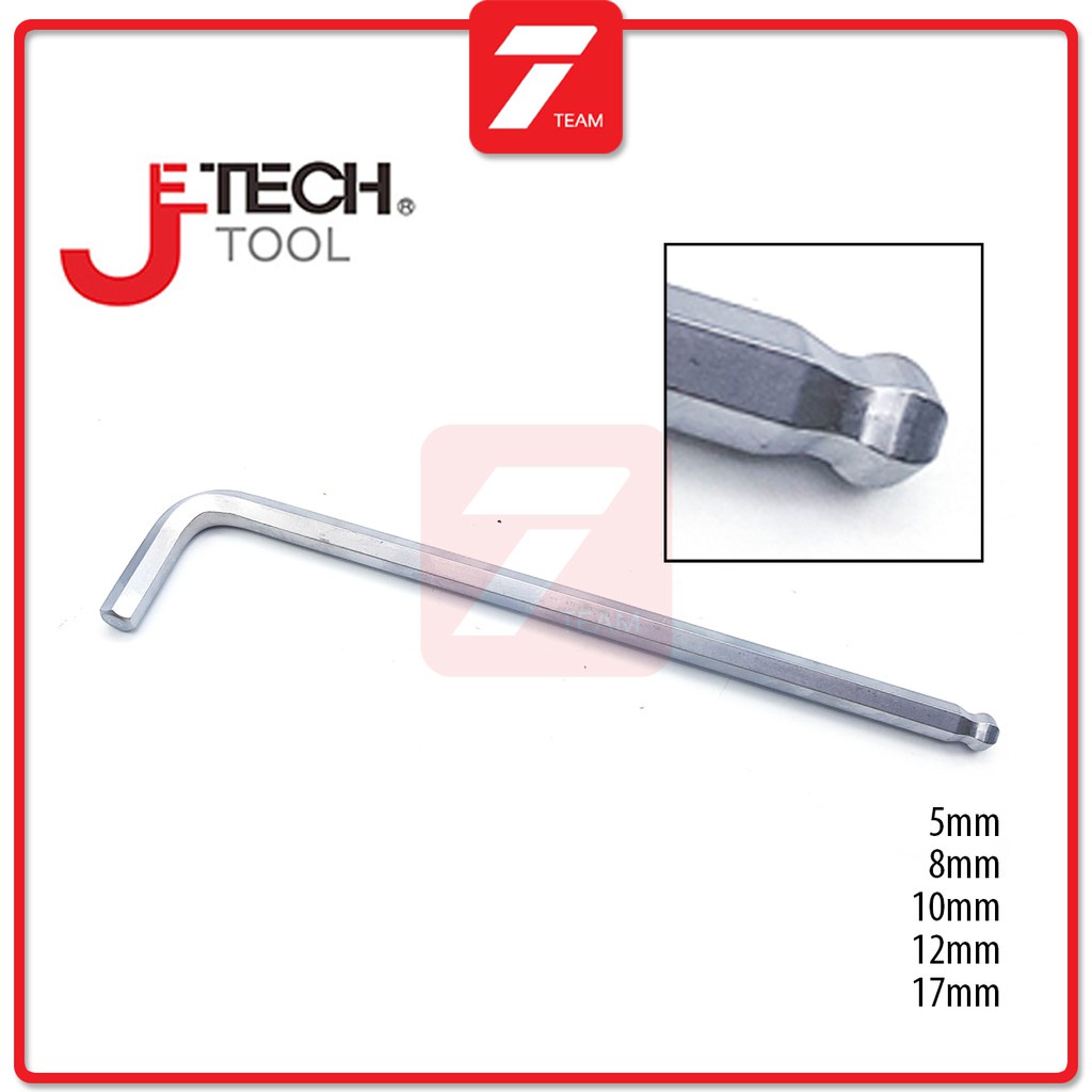 1.5, 2, 2.5, 3, 5, 8, 12, 14, 17, 19mm BALL POINT ALLEN KEY | Shopee ...