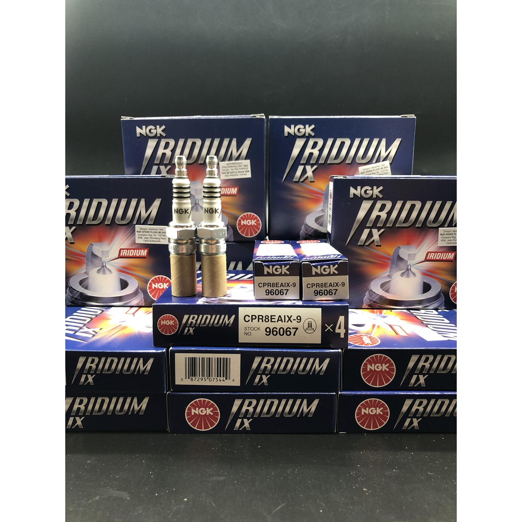 IRIDIUM RACING SPARK PLUG CPR8EAIX9 YAMAHA LC135 NGK JAPAN Shopee
