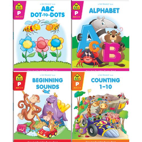 ABC Dot-to-dot/Alphabet/Beginning Sounds/Counting 1-10: A Get Ready ...