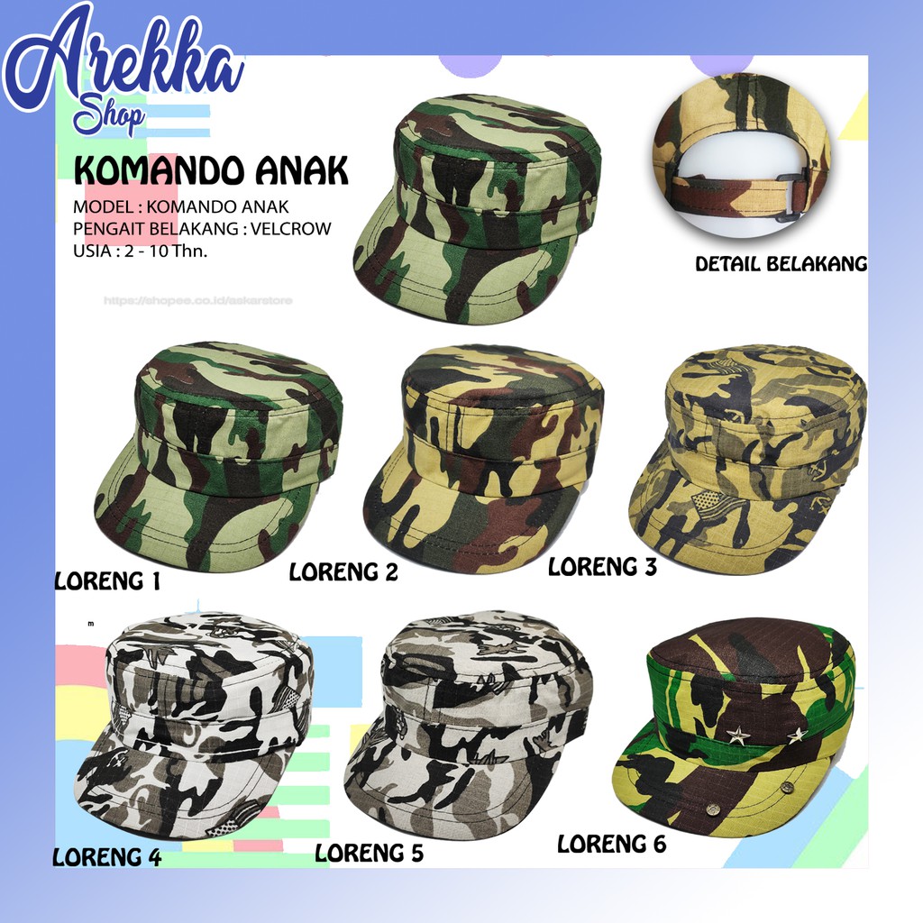 Children's Commando Hats/Children's Army Hats/Children's Army Hats