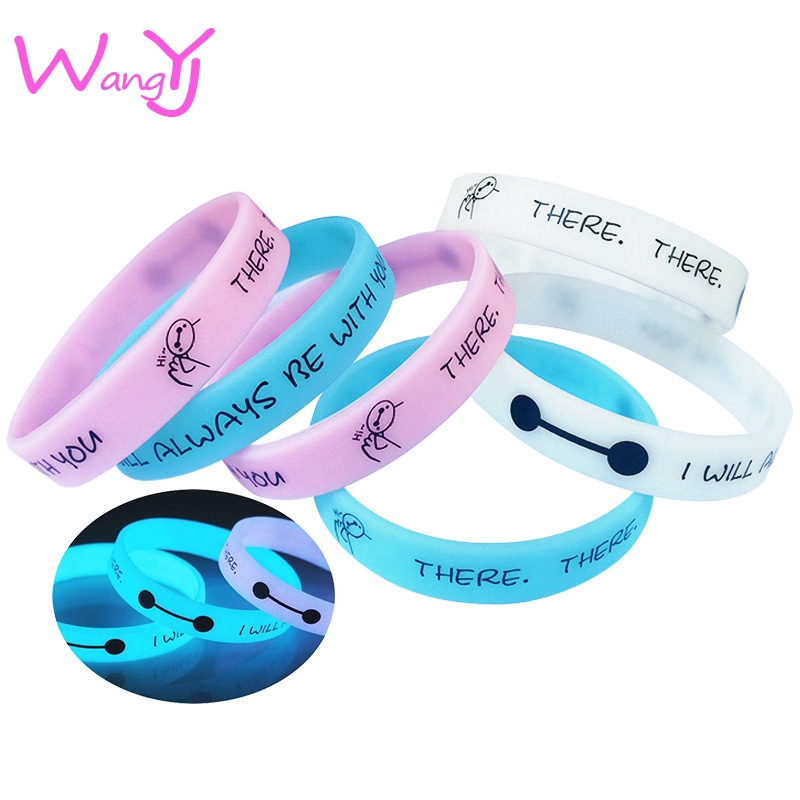 White hot sale silicone bracelet