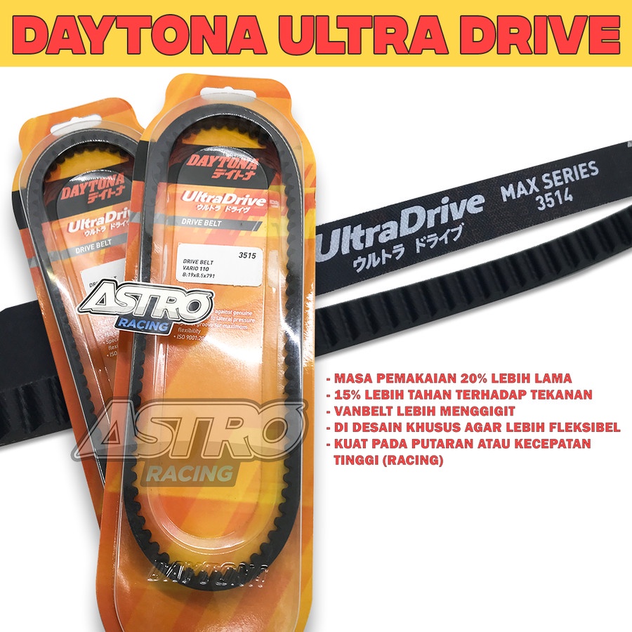 Vbelt Vario 125 Vario 150 LED Bulb Original Daytona Racing Japan