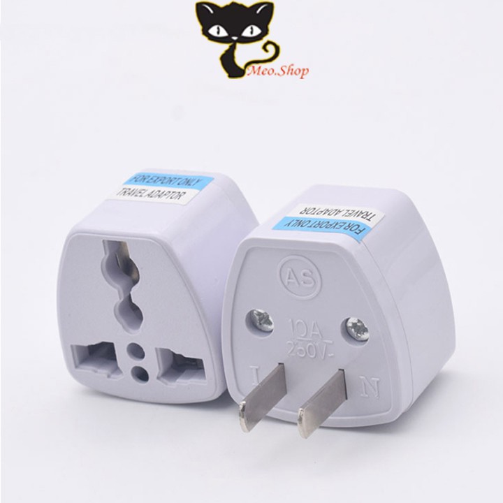 Regular 3-pin to 2-pin 220V power adapter socket jack | Shopee Singapore