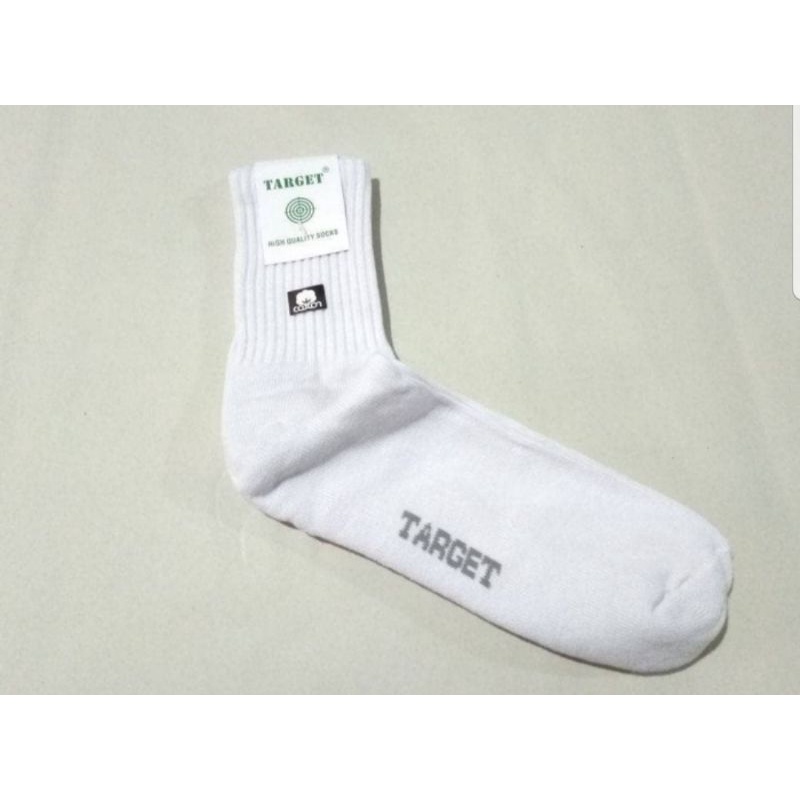 White PDL target socks | Plain white target pdl socks | Security guard ...