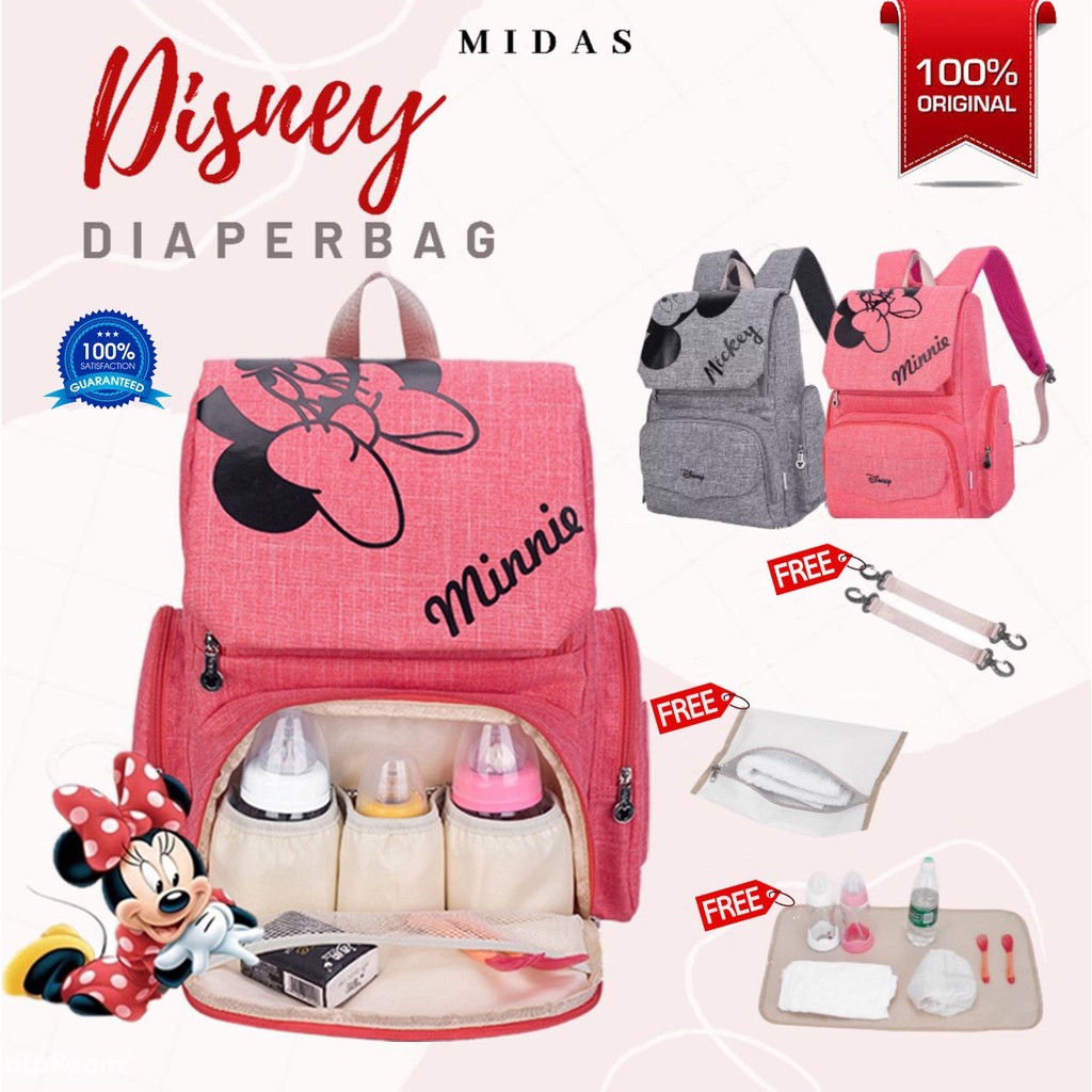 Bolso maternal cheap minnie mouse