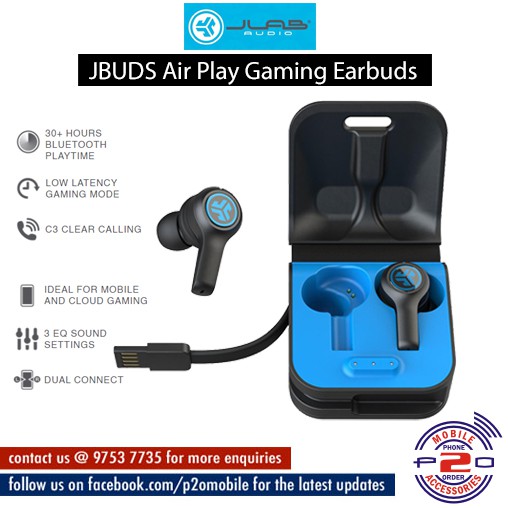 Jlab jbuds best sale air play gaming