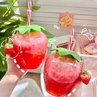 1pc 480ml Cute Apple Shaped Transparent Water Bottle, Fashionable Plastic Drinking  Cup For Men And Women, Portable Large Capacity Juice Cup Best Gift