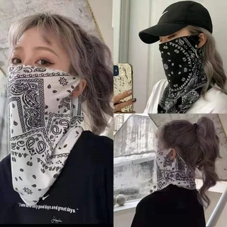 Bandanas Fashion Punk Sunscreen Mask For Men Women Summer Face