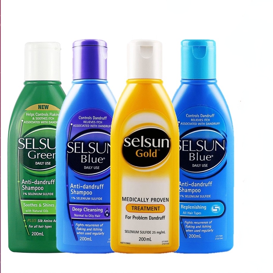 Australia SELSUN BLUE(Deep Cleansing, Replenishing) SELSUN GOLD Anti