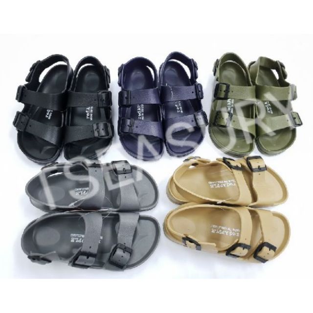 Unisex Red Apple Double Backstrap Sandals Shoes BG2569 | Shopee