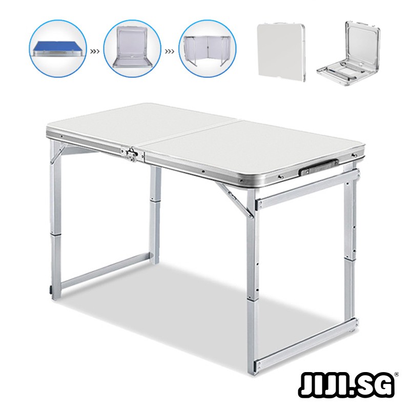 (JIJI SG) PORTABLE ALUMINIUM FOLDING TABLE Outdoor Foldable Table