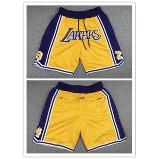 lakers just don shorts replica