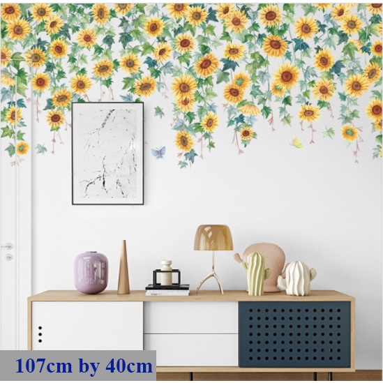 Flower Garden Wall Sticker /decorative wall decals diy murals wall