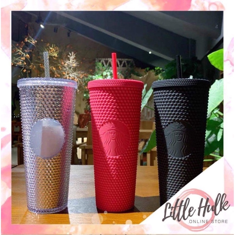 Factory Starbucks studded tumbler