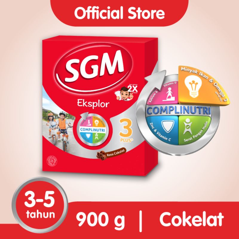 Sgm Eksplor 3+ Coklat 900 Gr