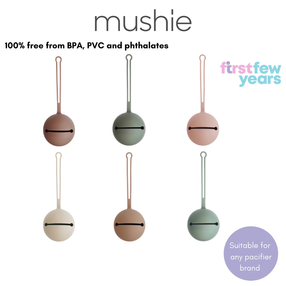 Mushie Pacifier Case (10 Colours) Shopee Singapore