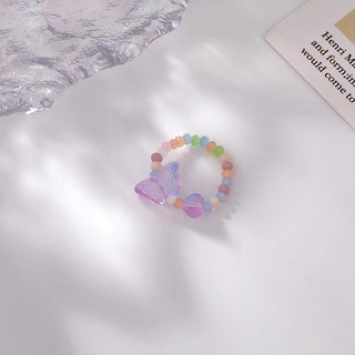 Colorful Crystal Butterfly Bracelet