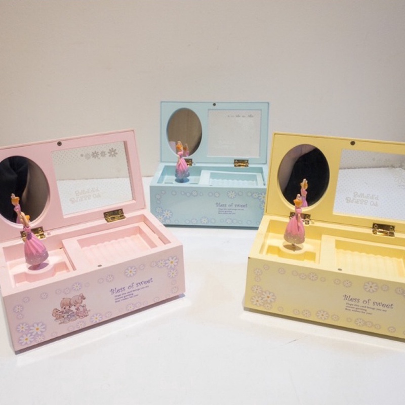 Classic Musical Box (3 colours, Blue,Pink,Yellow) | Shopee Singapore