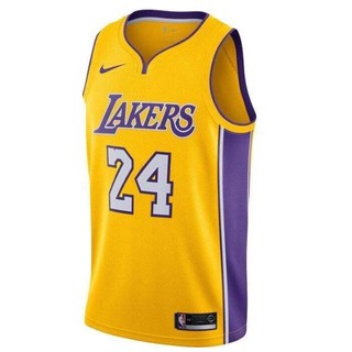 Men's Los Angeles Lakers Kobe Bryant 24 retro basketball jersey