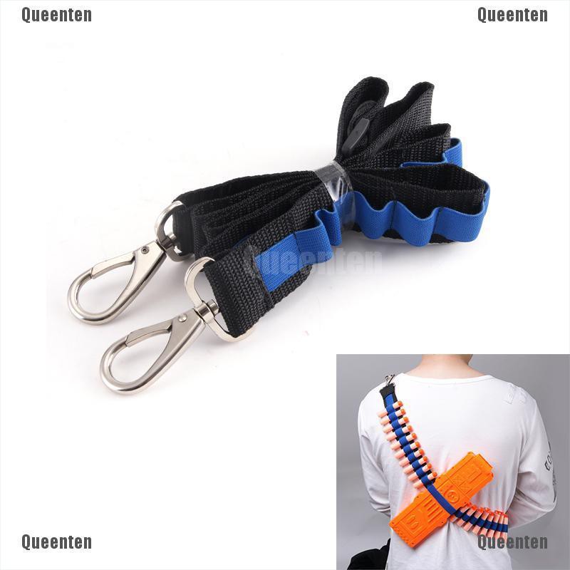 Queen Bandolier Shoulder Strap Darts Ammo Storage For Nerf Nstrike Blasters Toy Gun Shopee