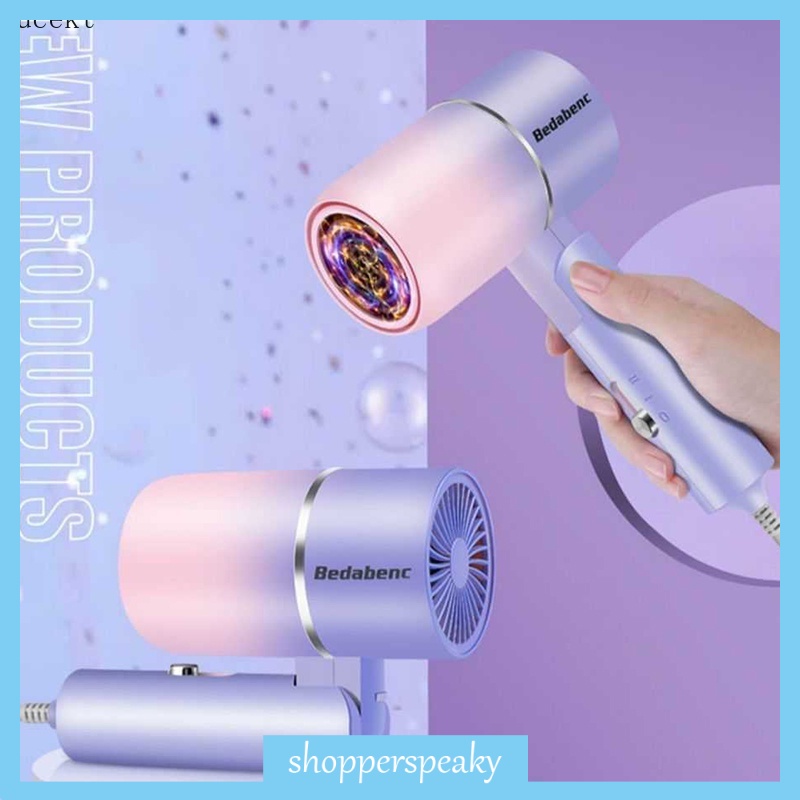New Folding Dryer, Tiktok, Red Hair Dryer, Negative Ion Fashion Blower, Home Appliances SP