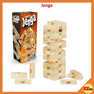 Board game Jenga Hasbro (original Genga) - AliExpress