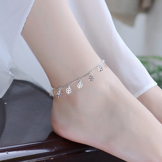 Cute 2025 silver anklets