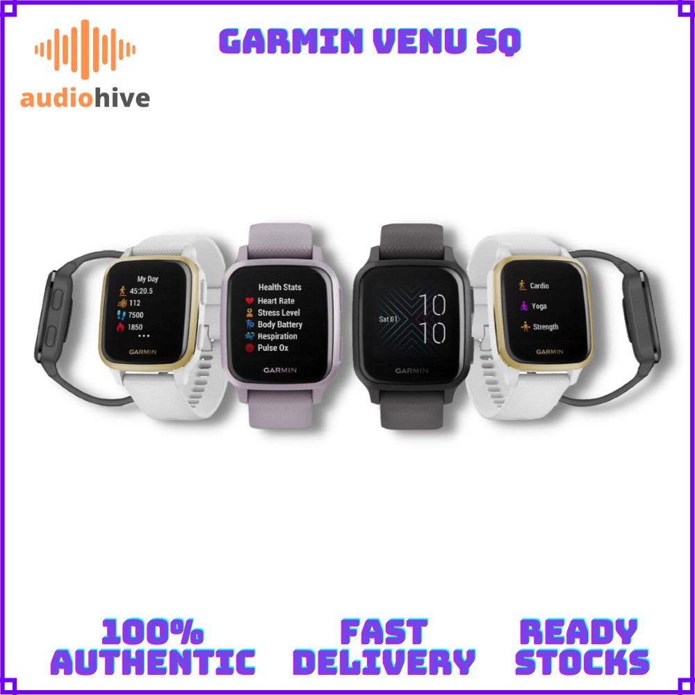 Venu sq vs online vivoactive 4s