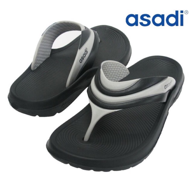 Asadi Men s sandals slippers 123608 Black Blue