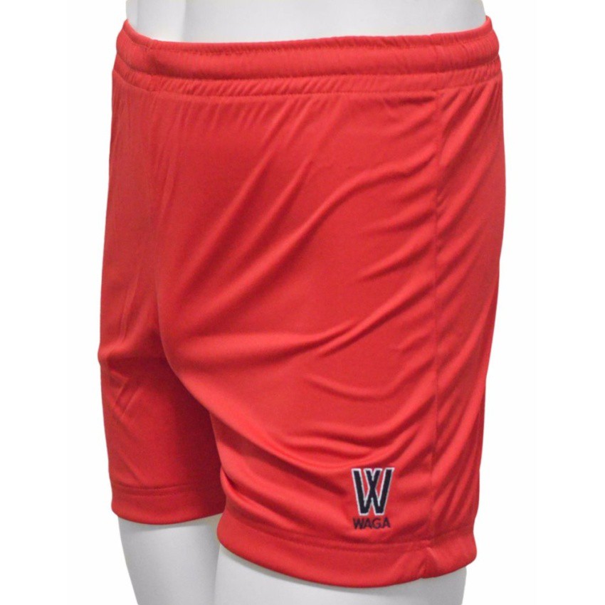 Red football sale shorts