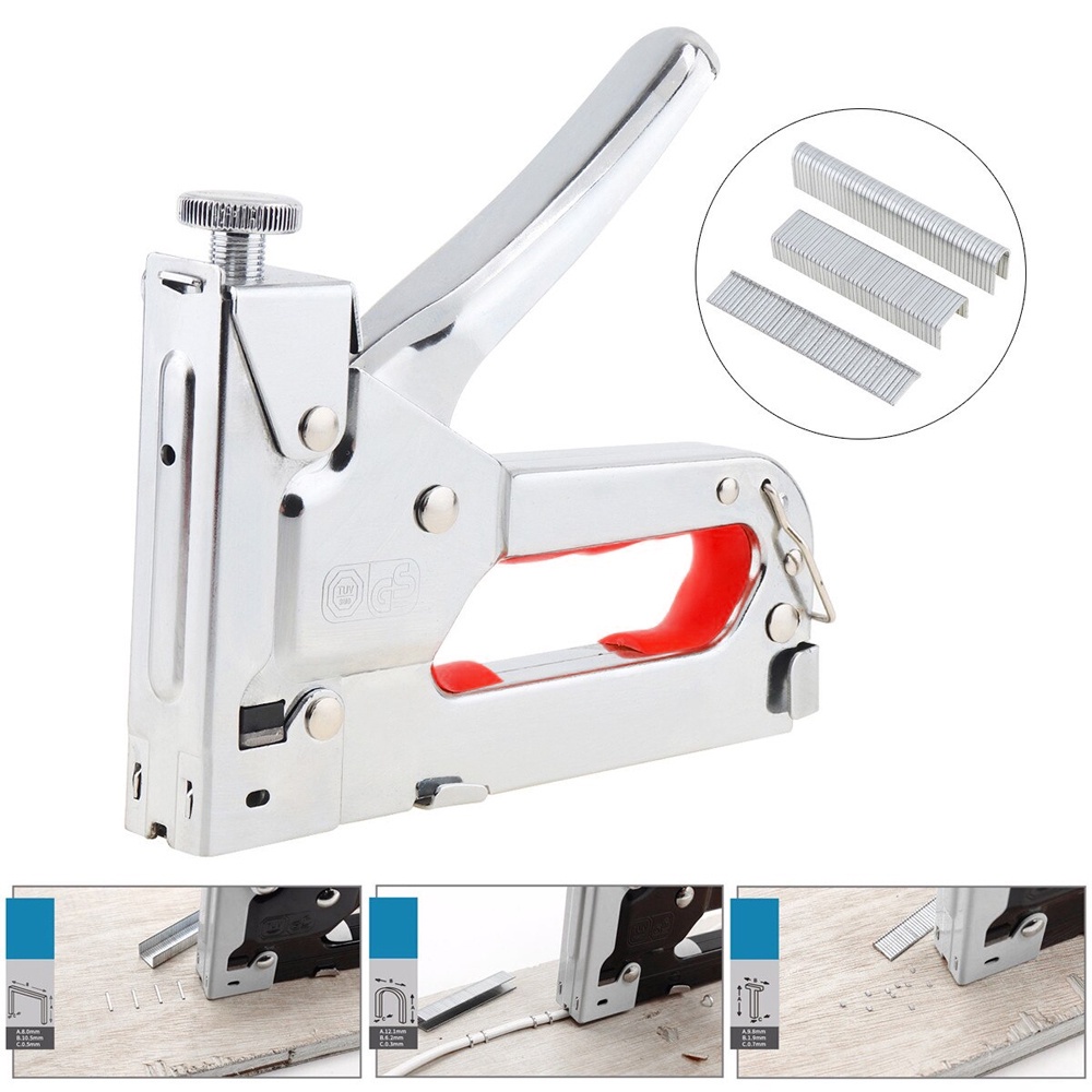 Heavy Duty 3 In 1 Multitool Nail Staple Metal Gun Stapler Stapling ...