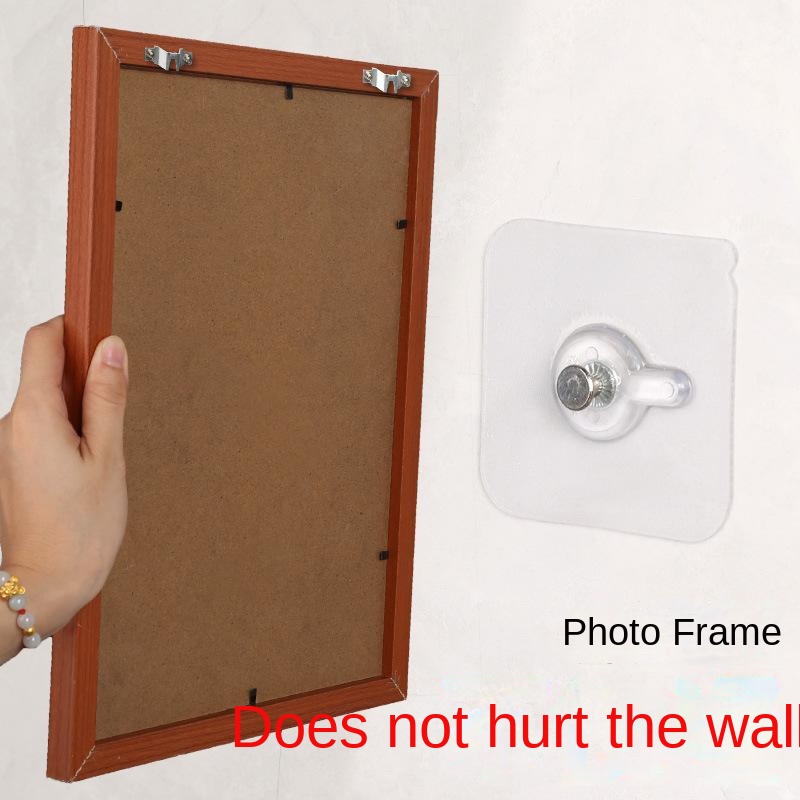 Photo Frame Hook Hanging Paintings PerforationFree Strong Paste