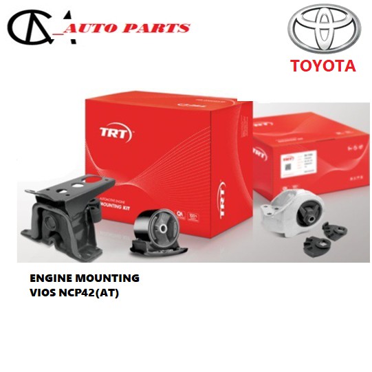 TRT ENGINE MOUNTING FULLSET FOR VIOS NCP42(AT) | Shopee Singapore