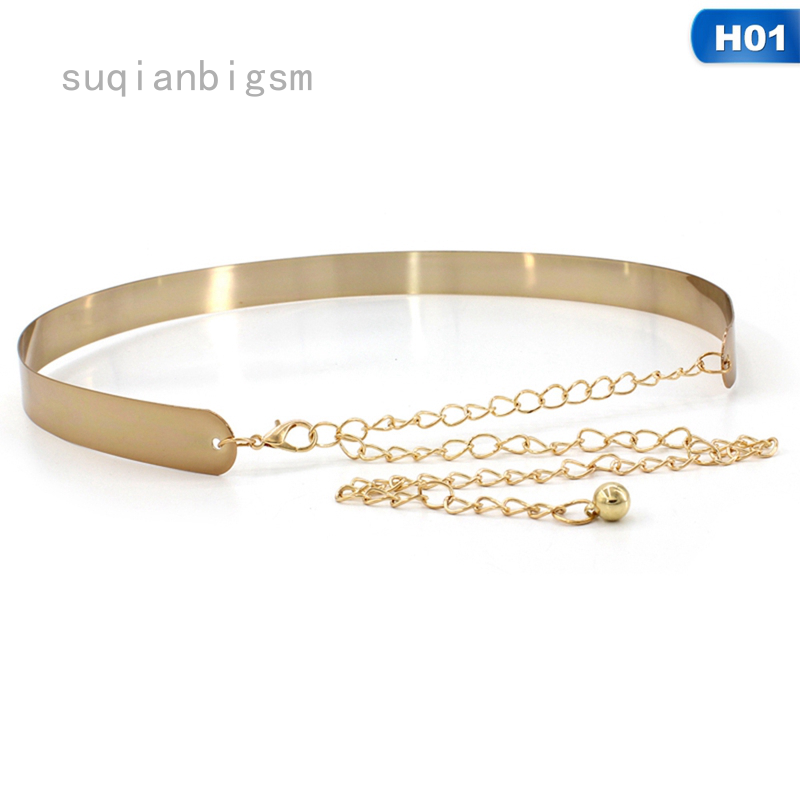 Gold hot sale mirror belt