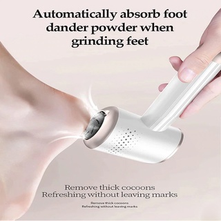 1pc Adjustable Electric Foot Callus Remover with 60pcs Replacement Pads,  Foot Sander Scrubber Hard Skin Remover