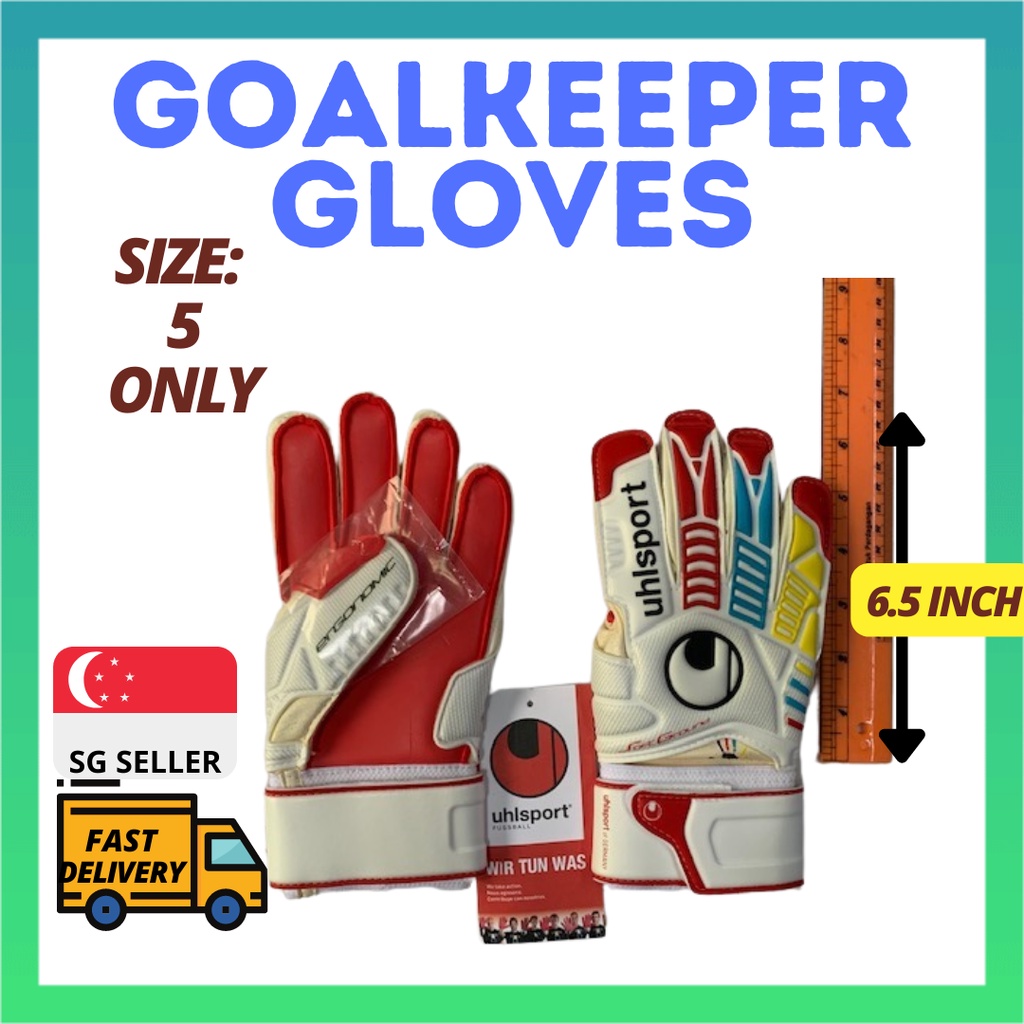 [GOALKEEPER GLOVES] (SG FAST DELIVERY)UHLSPORT FOOTBALL SOCCER GLOVE