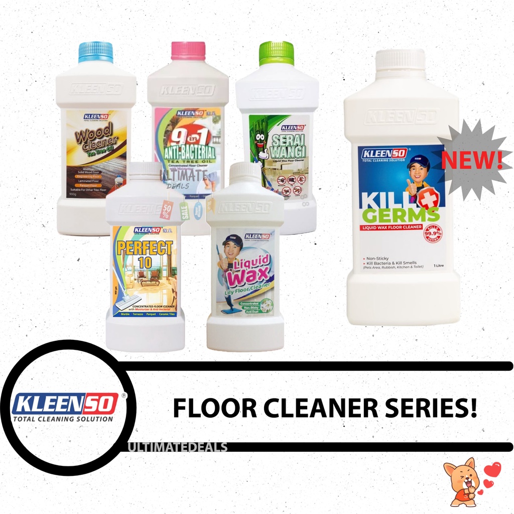 [Mix and Match] Kleenso Floor Cleaners ( AntiBacterial / Serai Wangi / Wood / Kill Germs