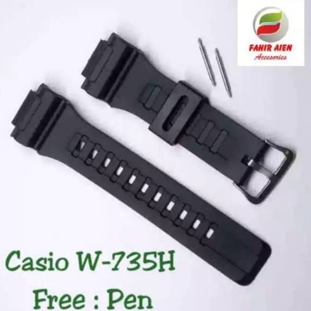 Casio shop w735h strap