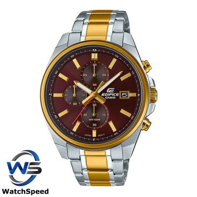 Casio edifice deals golden watch